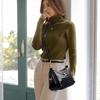 Crocodile Glossy Underarm Bag Women's Multi-Back Shoulder Bag