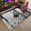 Football Club Emblem Printed Area Rug for Office, Chair Rug, Decorative Carpet Floor Mat, Large Size Fan gifts Christmas gifts