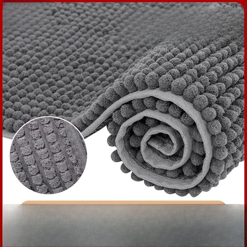 1pc Multi-color Short-pile Floor MATS Thickened and Densified Anti-slip Bathroom Floor MATS Absorbent MATS Pet Dog MATS