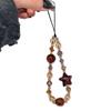 Vintage Leopard Star Phone Chain With Pvc Beads For Men And Women
