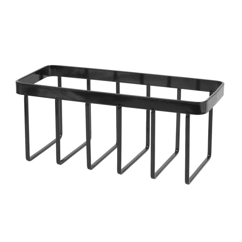 VOFUN-2X Euro Kitchen Organizer For Plates, Cutting Boards Bakeware Reusable Containers, And Lids Holder Rack Black