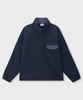 FALLETT Fleece Pullover Navy