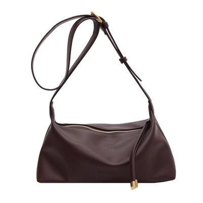 Ins Messenger Bag Women's 2025 New Trendy Fashion Retro Dumpling Bag Niche Texture Shoulder Armpit Bag
