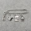 Fashion Kitchen Brooch Recipe Cake Baking Pendant Charm Chef Bread Maker Brooch Cake Maker Pin Jewelry Gifts