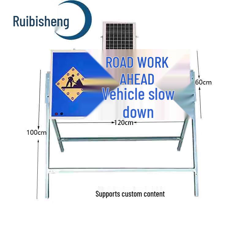 Solar LED Arrow Traffic Indicator Sign