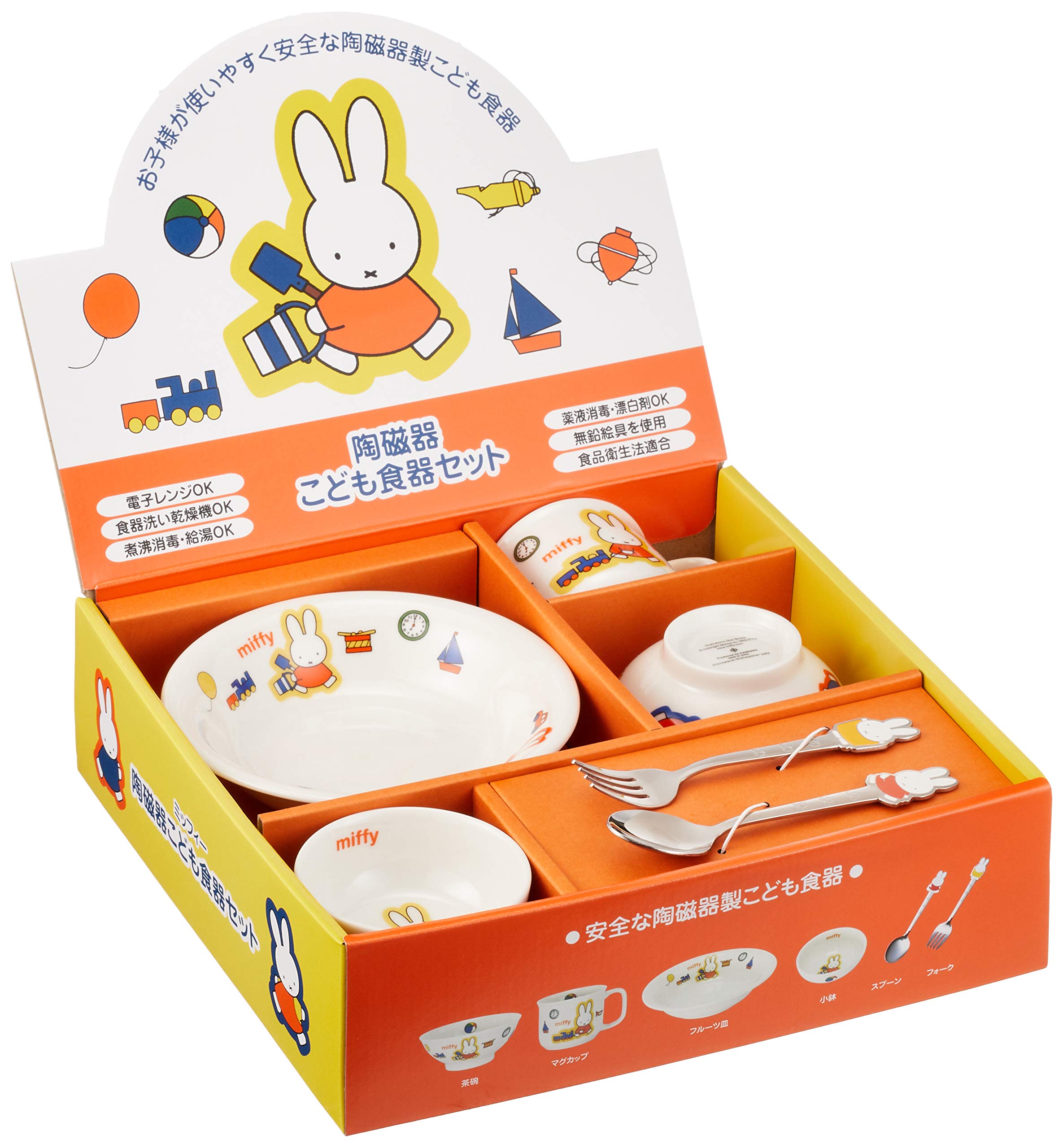 

Подарочный набор детской посуды Miffy, средний, 220740