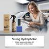 Hikmarion Car Ceramic Coating Kit - Hydrophobic, Stain-Resistant Paint Protection and Polishing Care.