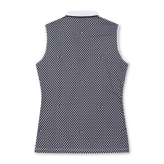 WAAC Pattern Point Sleeveless Top_Wwtcm25210Whx