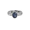 Kyanite Silver Charm Ring, Fashion Jewelry, 925 Sterling Silver Handmade Jewelry, Gifts For Her, Women Silver Ring Ar8919