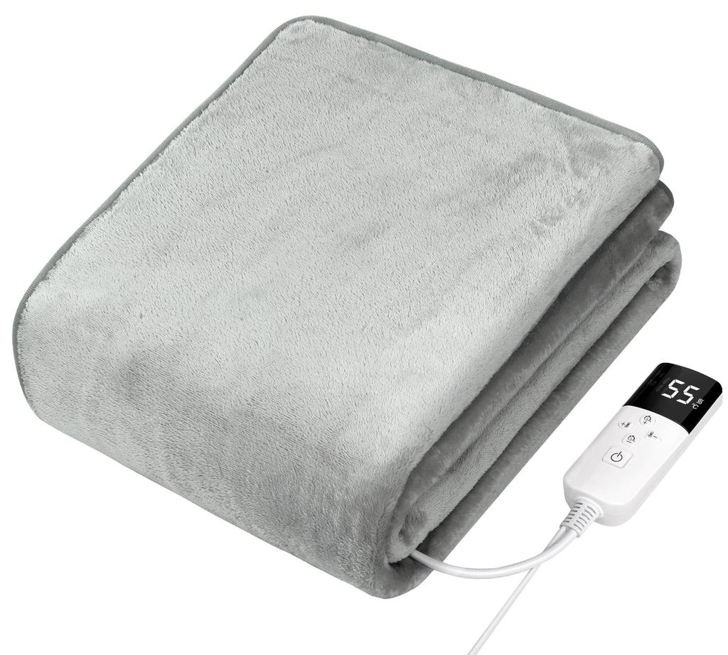 Aliliy Electric Floor 160x80cm Automatic Constant Temperature Operation for Smart Energy Stepless Temperature Off Fast Energy Dust Mite Thick Single