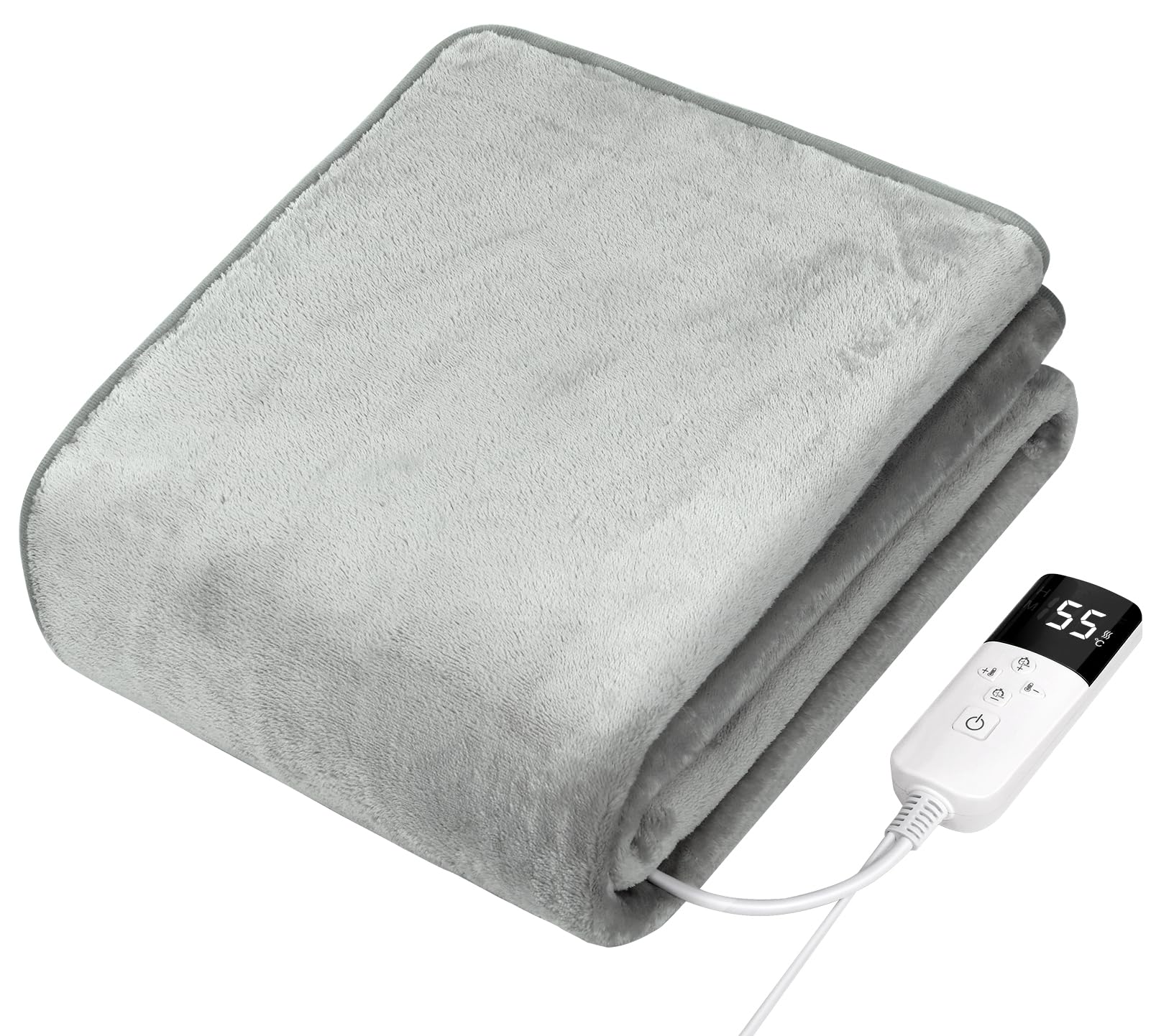 

Aliliy Electric Floor 160x80cm Automatic Constant Temperature Operation for Smart Energy Stepless Temperature Off Fast Energy Dust Mite Thick Single