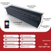 Nordic Style 3D Atomizing Electronic Fireplace with Built-in Humidifier