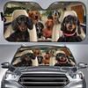 Creative Car Front Windshield Sunshade, Sunshade Folding Sunscreen Insulation Glass Automotive Universal