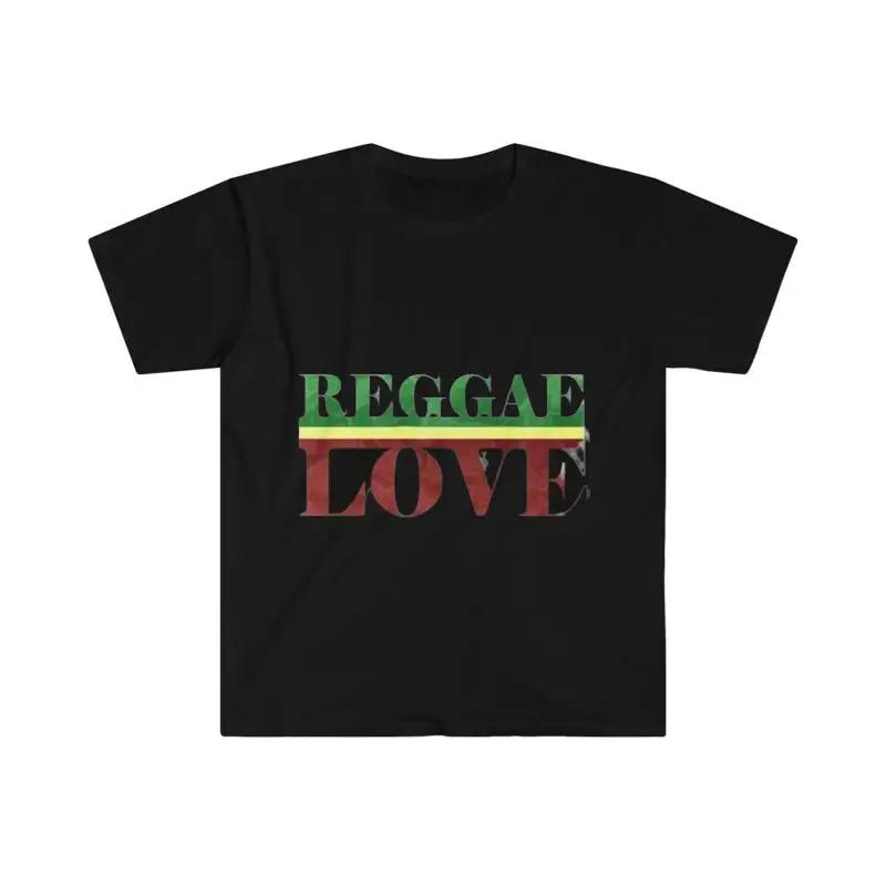Softstyle T Shirt Reggae Love Rasta Marley
