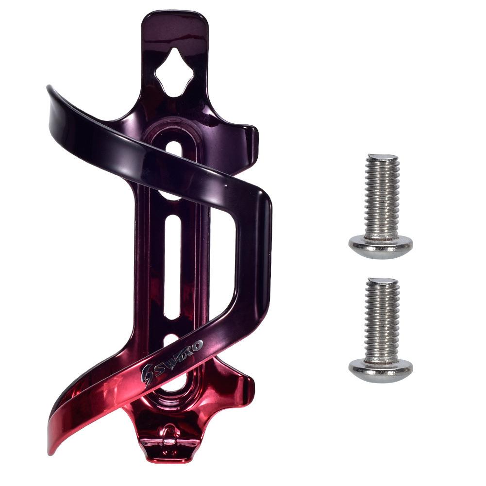 Colorful MTB Mountain Bike Road Bicycle Water Bottle Cage Aluminum Alloy High Strength Rainbow Water Holder Cycling Accessories