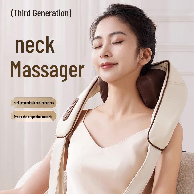 U-Shaped Multi-Functional Electric Neck and Shoulder Massager