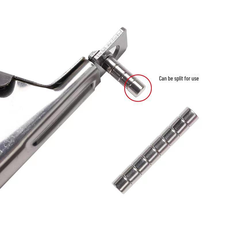 12-teiliger Multifunktions-Zylindermagnet für Cat-Eye-Nägel