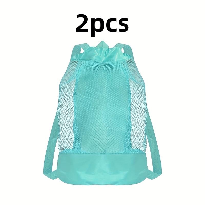 Beach Storage bag,Large Capacity Net Multifunctional Travel Backpack,sundries Toy Storage Bag