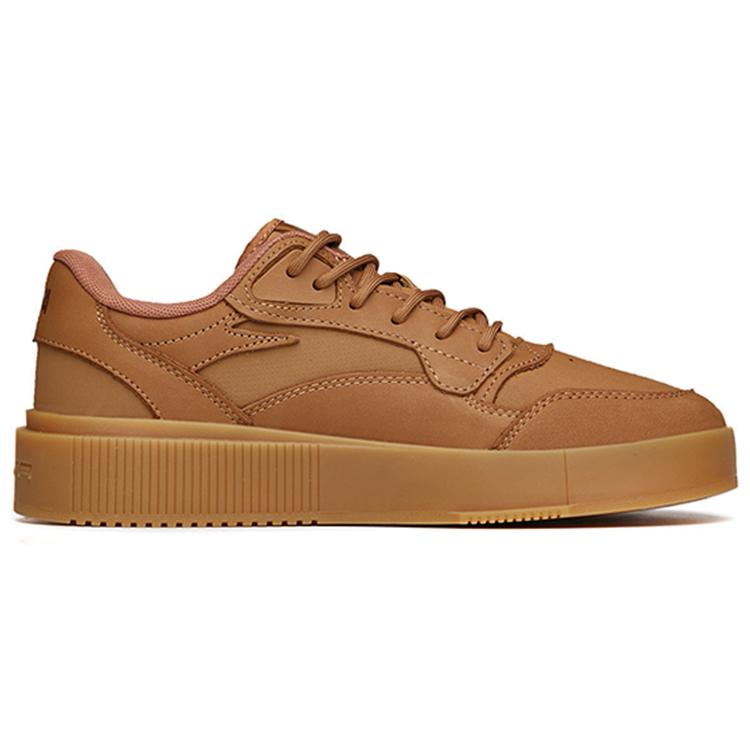 Anta Synthetic Leather Low top Balance Lightweight Abrasion Resistant Slip Resistant Support Skateboard Shoes Men's 112148073-2
