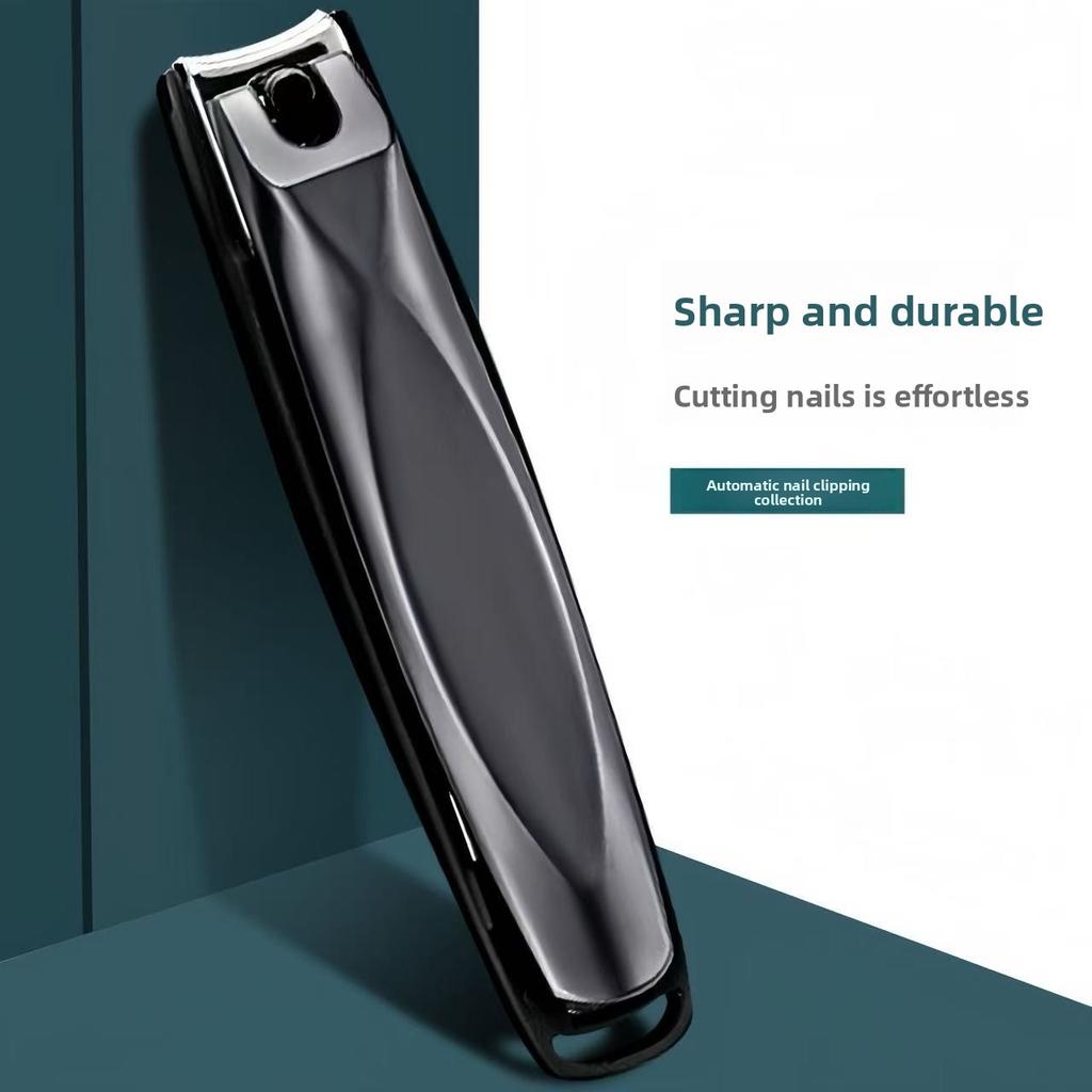 Anti-splash nail clipper single large nail trimmer cutter home portable nail manicure tool