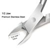 Cuticle Trimmer with Cuticle Pusher - Cuticle Remover Cuticle Nipper Professional Stainless Steel Cuticle Cutter Clipper Durable