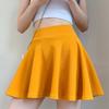 Bubble Short Skirt New Women's Large-size Skirt Women's Anti-exposure Korean High-waisted Sun Skirt Lined with Pleated Skirt