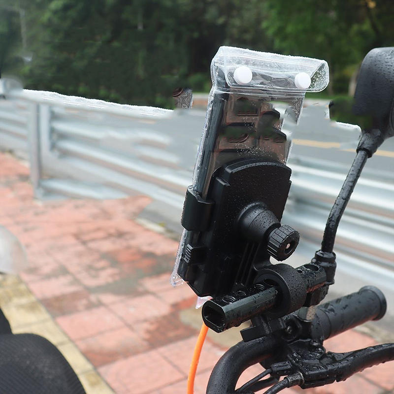 5PCS Outdoor Cycling Phone Bicycle Mount Bags Waterproof Transparent Cell Phone Touchscreen Protection Pouches
