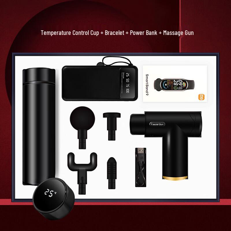 Premium Business Gift Set: Fascia Massager & Smart Mug