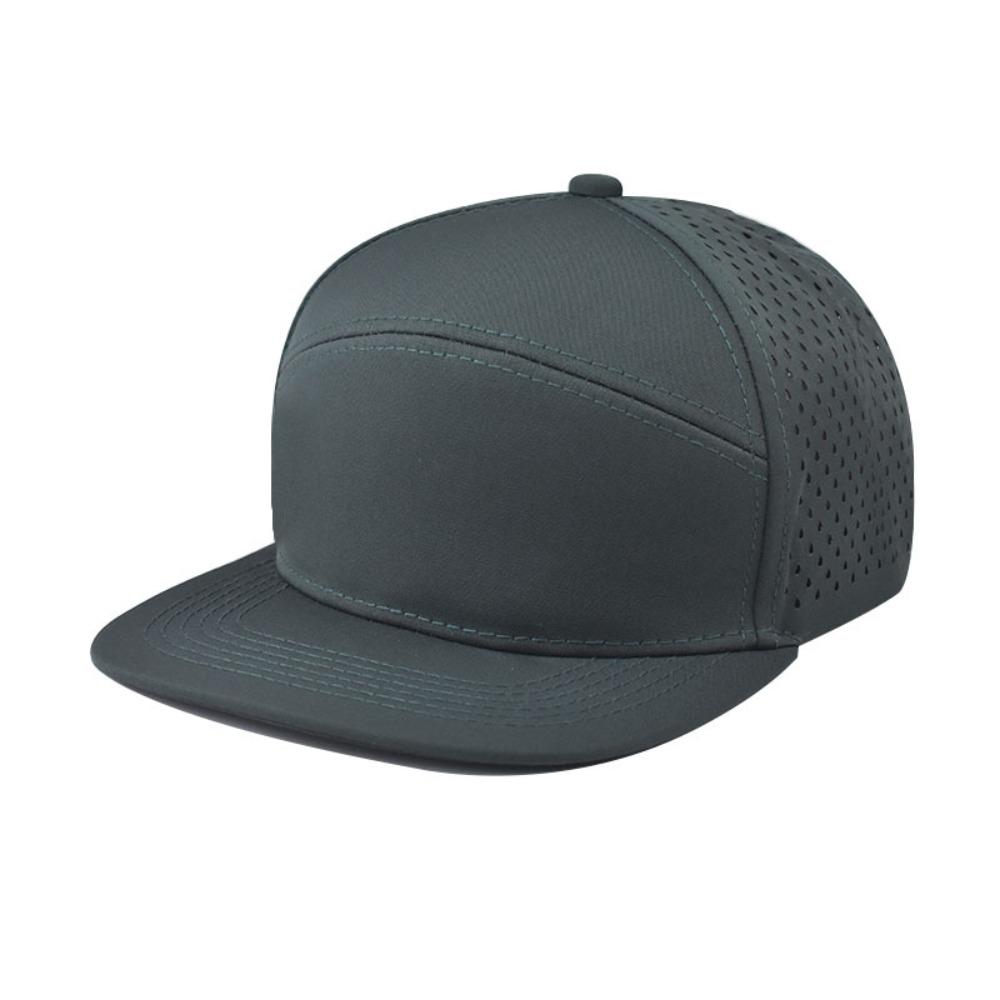 Casual Solid Color Baseball Cap Adjustable Breathable Trucker Hat Hip-Hop Hat Unisex