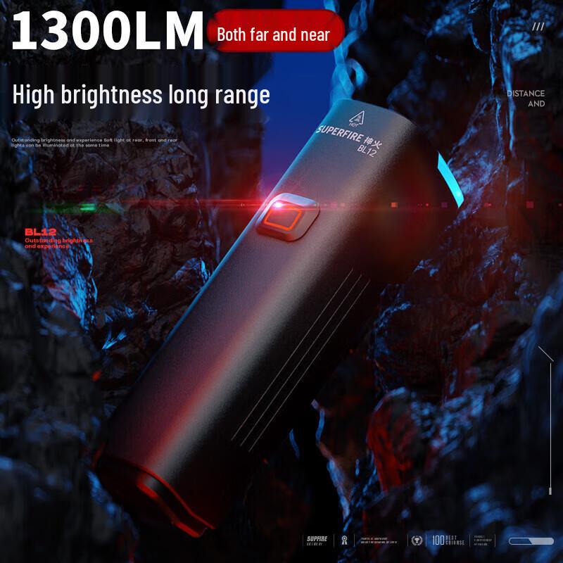 

Shenhuo BL12 USB Rechargeable Bike Headlight