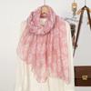 Breathable Floral Printed Scarf Soft Muslim Scarf Fashion Hijab Shawl  Muslim Women