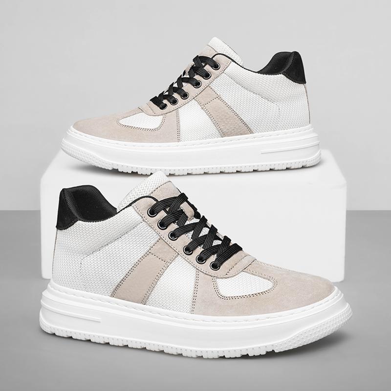 Fashion New Arrival Casual Leather Footwear Handmade Genuine Leather Men Ankle Boots Fashion Designer Man Walking Shoe High Top Sneakers