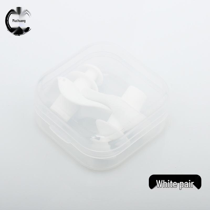 Silicone Waterproof Swimming Earplugs & Nose Clip Set - New Upgrade