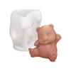 Bamboo Castings Molds 3D Panda Resins Silicone Mould Making top sale