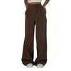 Women Suit Pants High Waist Straight-Leg Wide-Leg OL Commuter Style Casual
