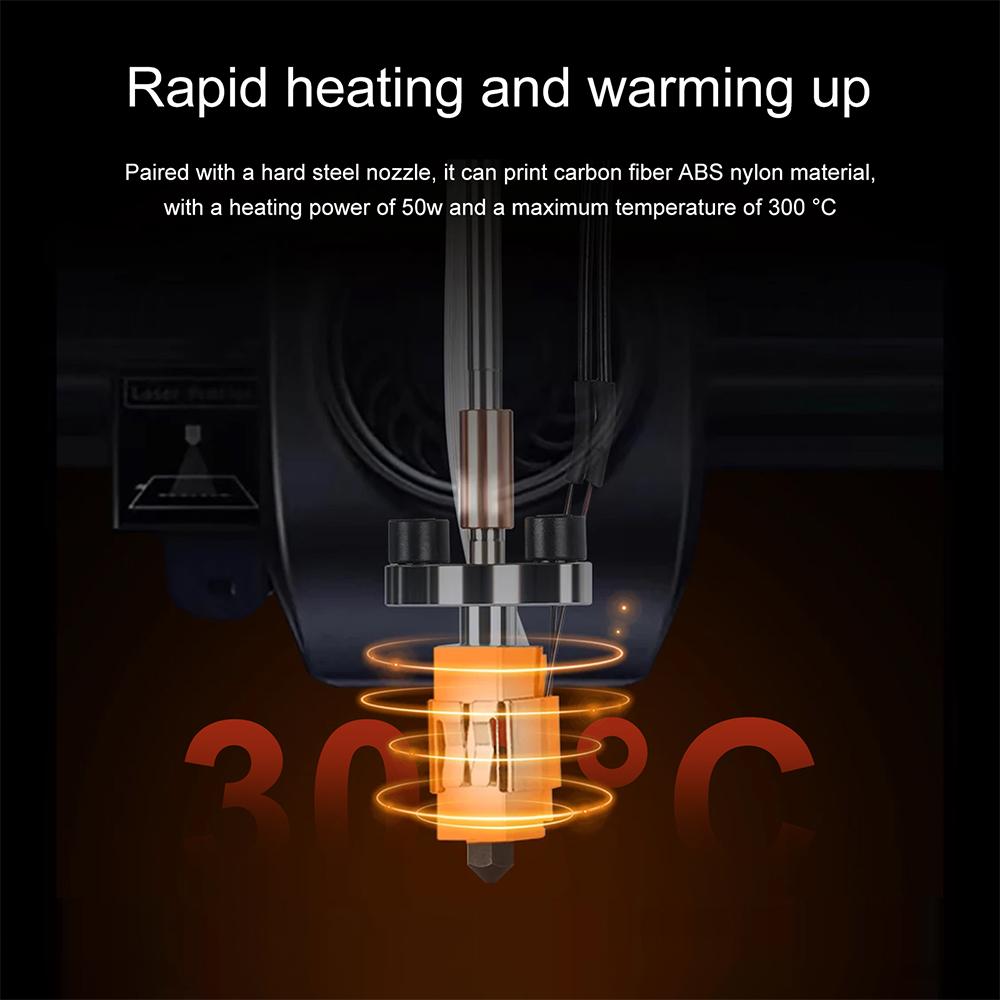 NEW Hotend For Creality K1C K1max 24V48W Ceramic Heating Hot End High-Flow Printing For Creality K1C K1SE 3D Printer Upgrade
