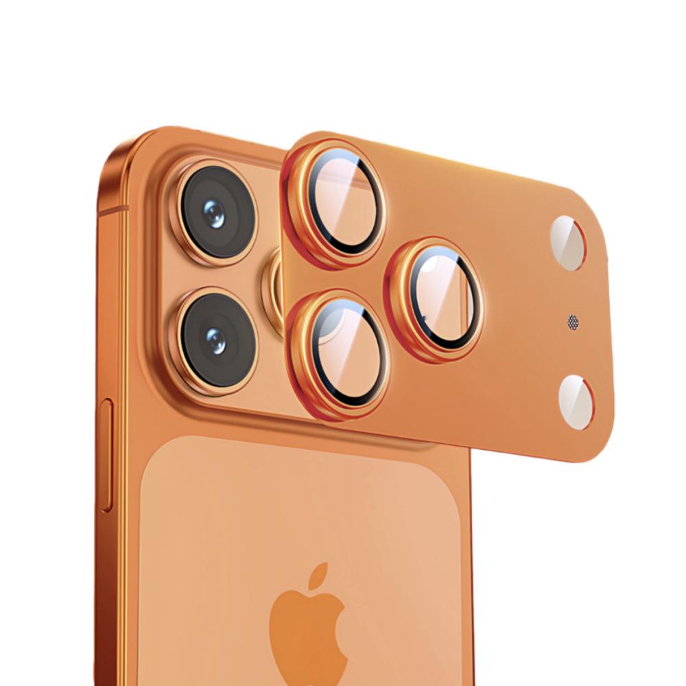 iPhone 17 Pro Max Armor Lens Matte Metal Full Coverage HD Positioning Film