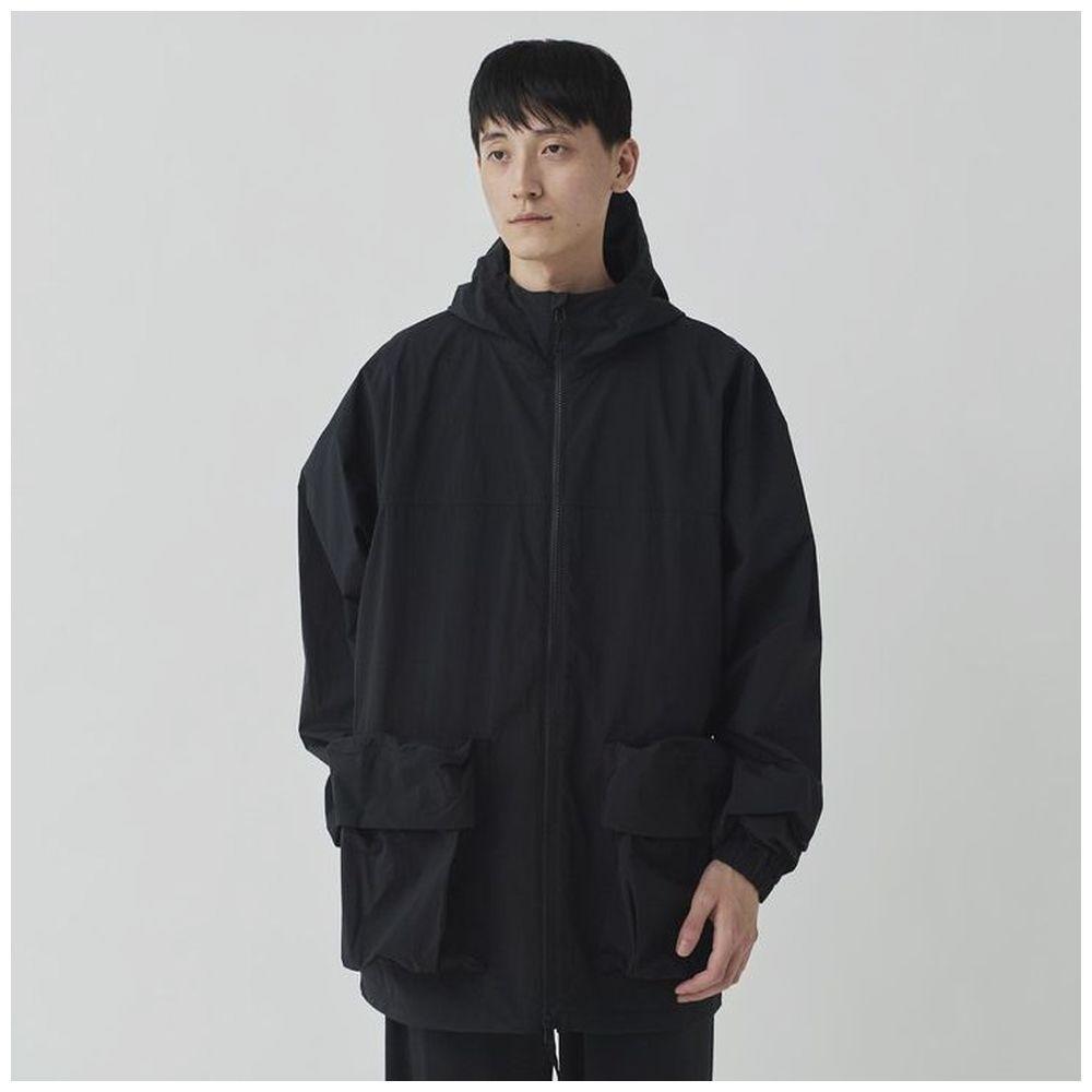 Snow Peak Unisex NyLon Tussah Jacket BLack Jk 25su00804019 [Unisex L Size]