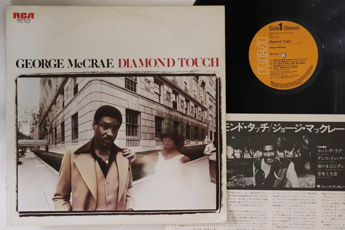 

LP Record GEORGE MCCRAE - Diamond Touch RVP6172 RCA 1977 Japan Soul/Funk Used