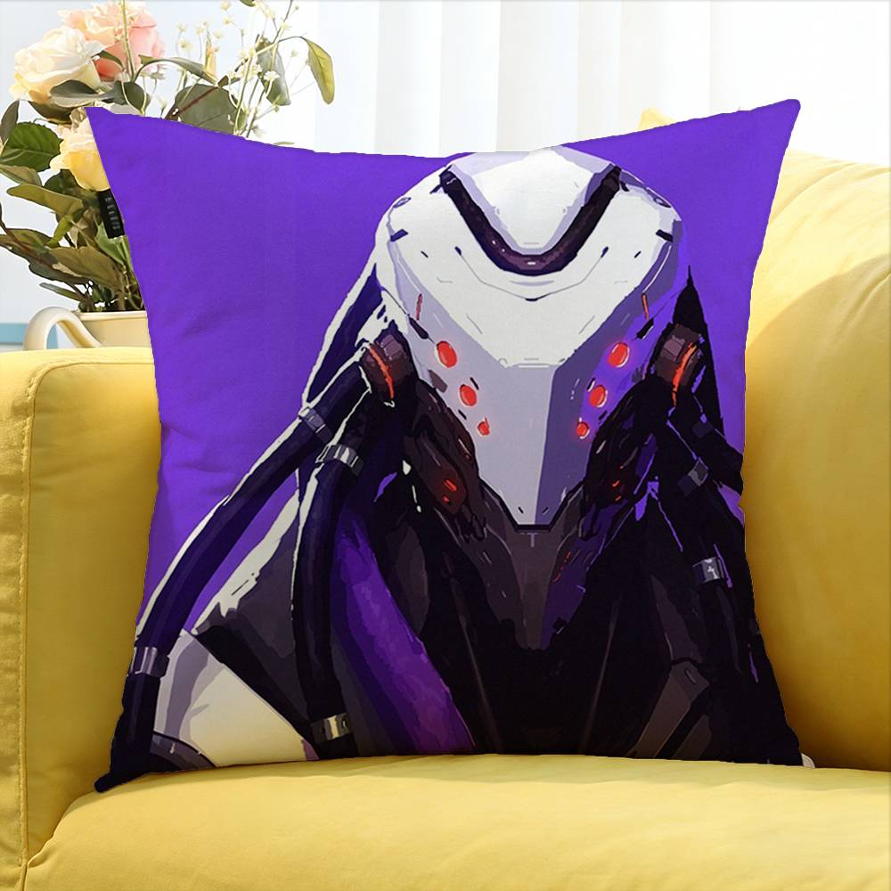 Pop Game OOverwatchS Various Sizes Square Pillow Case For Car Home Bedchamber Decor