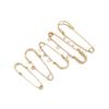 14K Gold Plated Multi-Hanging Pendant Brooch Buckle - Colorfast Accessories for DIY Handmade Projects
