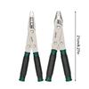 2 In 1 Wire Cutters Pliers Multifunction Wire Cutters Electrician Wire Strippers Pliers Cable Cutting Crimping Pliers Hand Tools