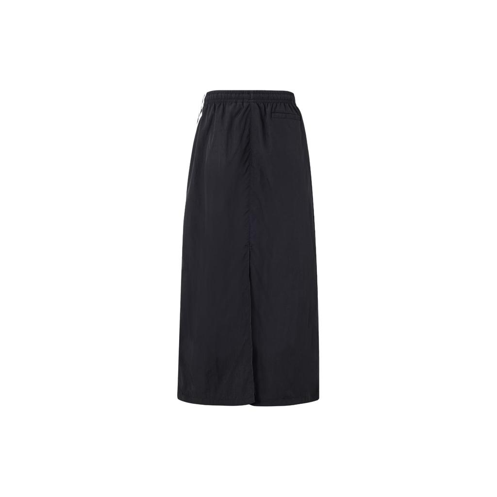(WMNS) adidas Originals 3-Stripe Parach Skirt Asia Sizing 'Black White' Women's JC6123
