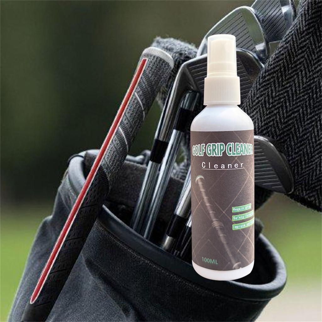 Portable Golf Grip Cleaner Dirt Remover 100ml Grip Cleaning Spray Golf Grip Cleaning Tool for Improved Performances