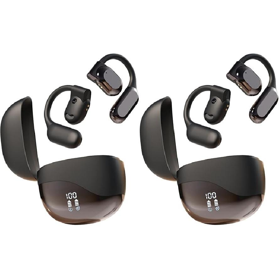 Ai Translating Earbuds, Two Way Translator Ear Buds Device in Real Time for iOS & Android, Wireless Bluetooth 144 Languages Translation Pods Over-Ear