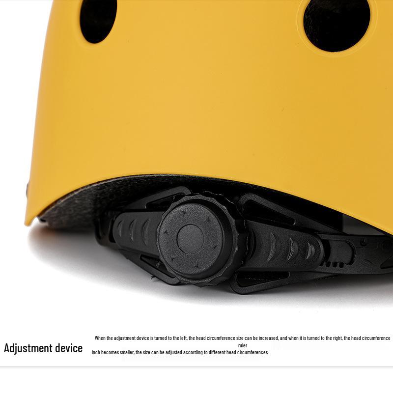 Adjustable Ultralight Outdoor Helmet for Climbing, Water Rescue, Caving, and Rafting