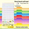 Quick-Drying Acrylic Marker Pen Softhead Art Watercolor Pen Straight Liquid Marker  Calligraphy