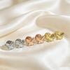 Butterfly Stud Earrings for Women, 3 Colors Screw Back Hypoallergenic Earrings, Dainty Cute Daily Jewelry Gift