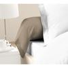 Set of 2 Bolster Cases 100% Cotton 85x185 Cm - Beige