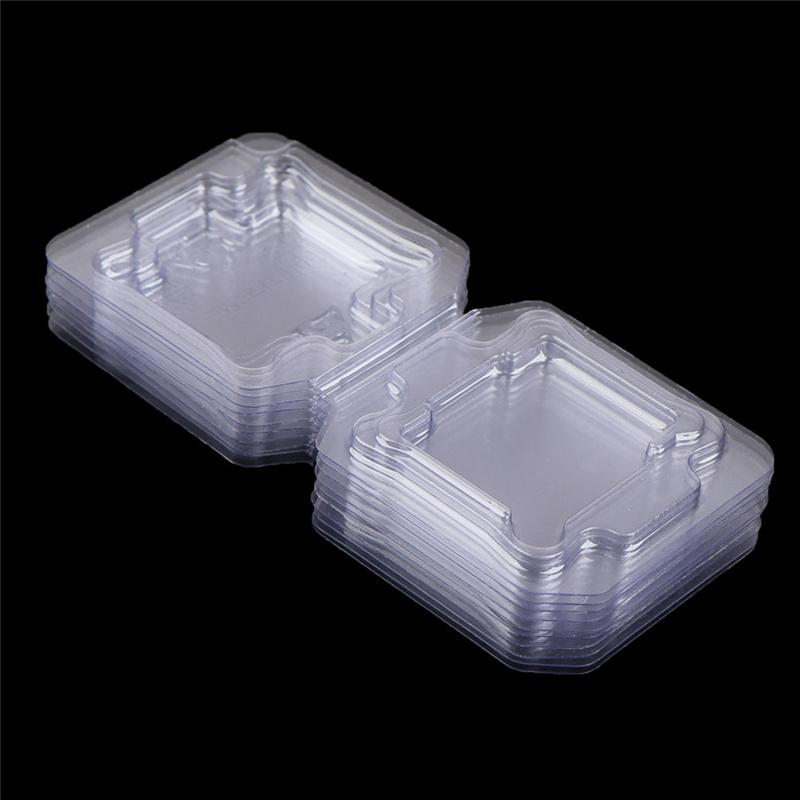 Hot Sale 10Pc CPU Box CPU Plastic Protective Case CPU Clamshell Tray Case Container
